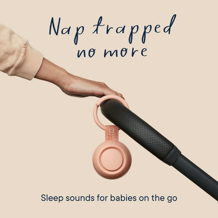 Hatch - Rest Go Portable Sound Machine for Babies and Kids - Peach