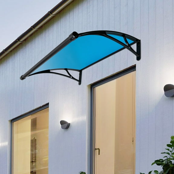 Wall Mount Window Door Awning Canopy, Front Doors/Windows Overhang Awning for Sun Shutter, Patio Awning Canopy