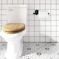 thumbnail image 6 of PARLOS Matte Black Toilet Paper Holder, Wall Mounted Tissue Roll Hanger for Bathroom & Kitchen, 6 of 8