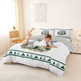 thumbnail image 3 of Catabedysis Watercolor Camping Bedding,Camper Mountain Print Duvet Cover Full For Boys,Multicolor,Light Gray Reversible,3 Pieces,1 Duvet Cover and 2 Pillowcases, 3 of 6
