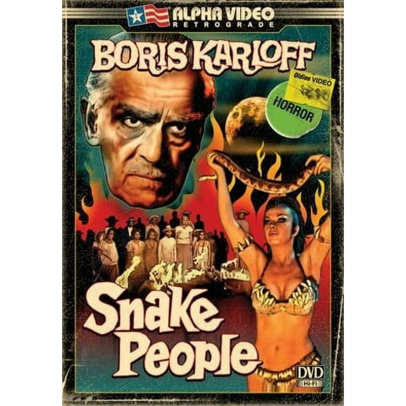 Snake People (DVD), Alpha Video, Horror
