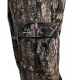thumbnail image 4 of Realtree Men's All-Season Hunting Cargo Pants – Timber Camo, Stretch Fabric, 6 Pockets, Sizes S–5XL, 4 of 6