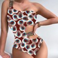 thumbnail image 4 of Conjunto de bikini con estilo para mujer, traje de baño de dos piezas con estampado relleno, ropa de playa OAVQHLG3B Store  lin121212, 4 of 4