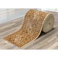 thumbnail image 4 of Well Woven - Custom Size Runner - Choose Your Length - Pyla Traditional Multi Color Panel Design Runner Rug 2'3" x 100' Ivory & Tan, 4 of 6