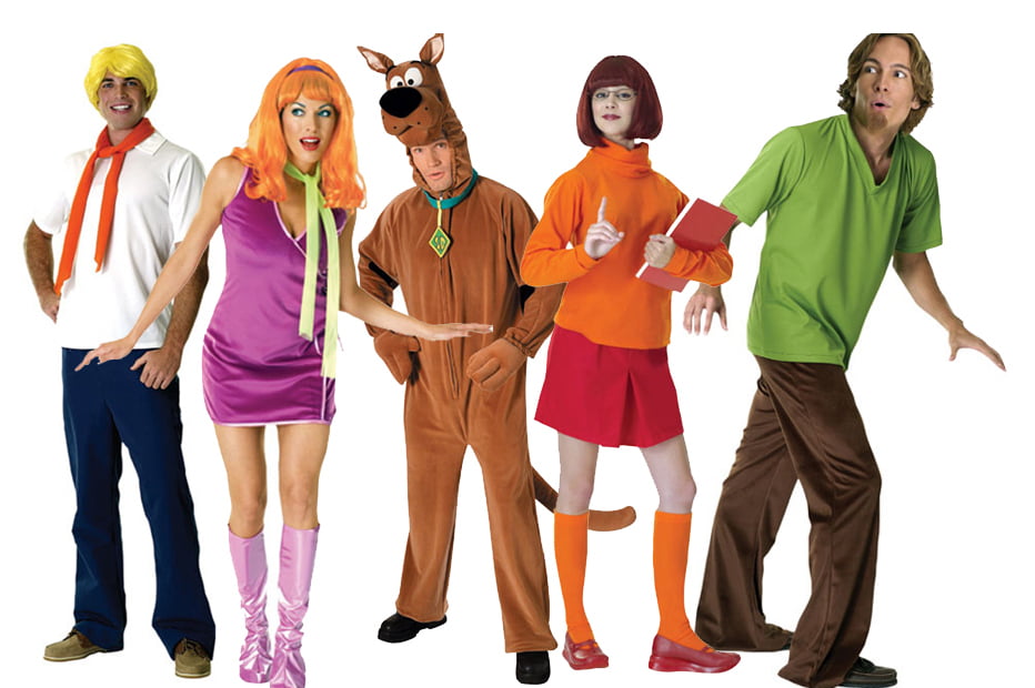 Adult Scooby Doo Group Costume - Walmart.com