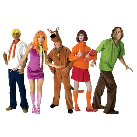 Adult Scooby Doo Group Costume - Walmart.com
