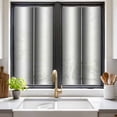 thumbnail image 3 of Dark Grey White Window Privacy Film, Farmhouse Ombre Color Modern Simple Static Cling UV Sun Blocking Tint Film Heat Control Windows Films for Bedroom Bathroom, Window Stickers 17.7"x39.3", 3 of 8