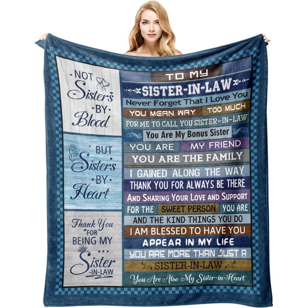 LHSHID Mother in Law Gifts from Daughter in Law Mother in Law Gifts Blanket Mother in Law Birthday Gifts Mother in Law Gifts Ideas for Christmas for Mother in Law Throw Blankets 30x40in
