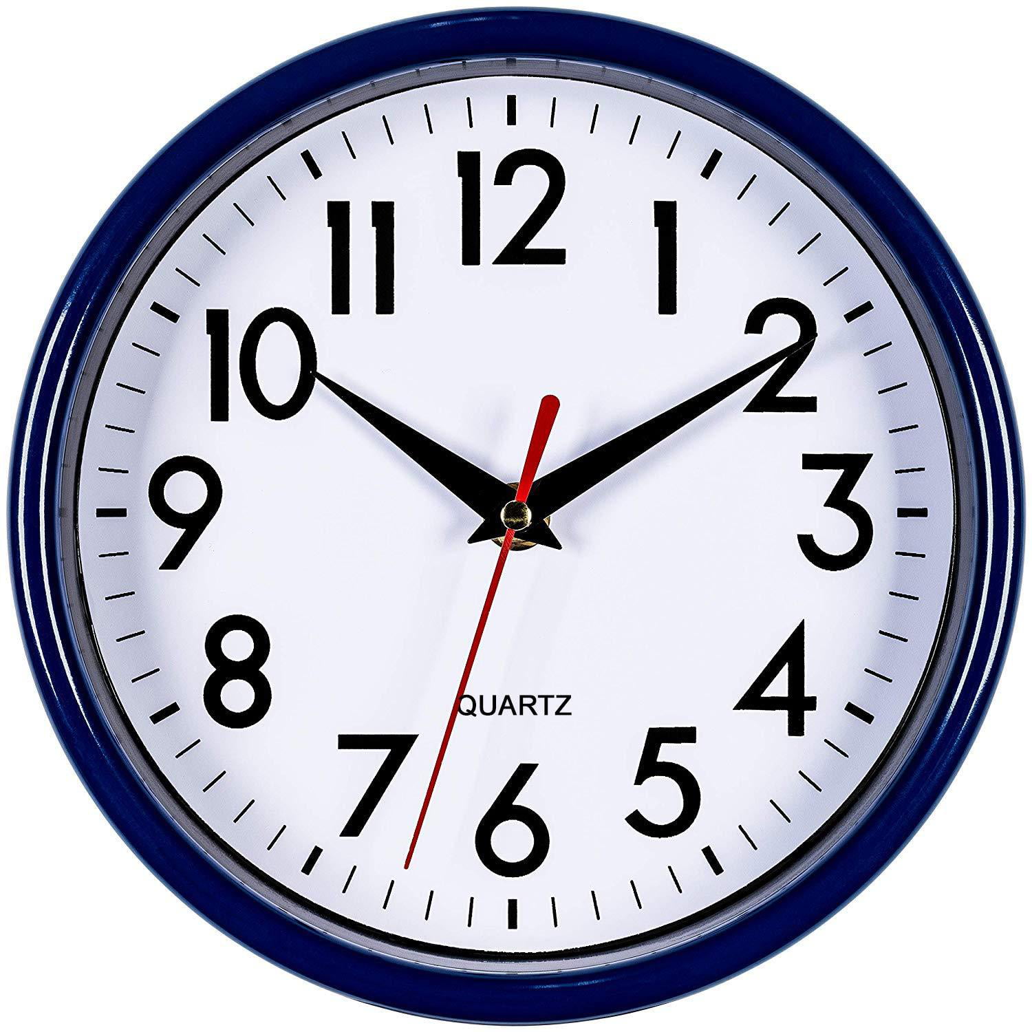 Details about   № 8 Quartz Clock Mechanism Silent Noiseless clockwise Set Silver Black Red Yellow Blue show original title 