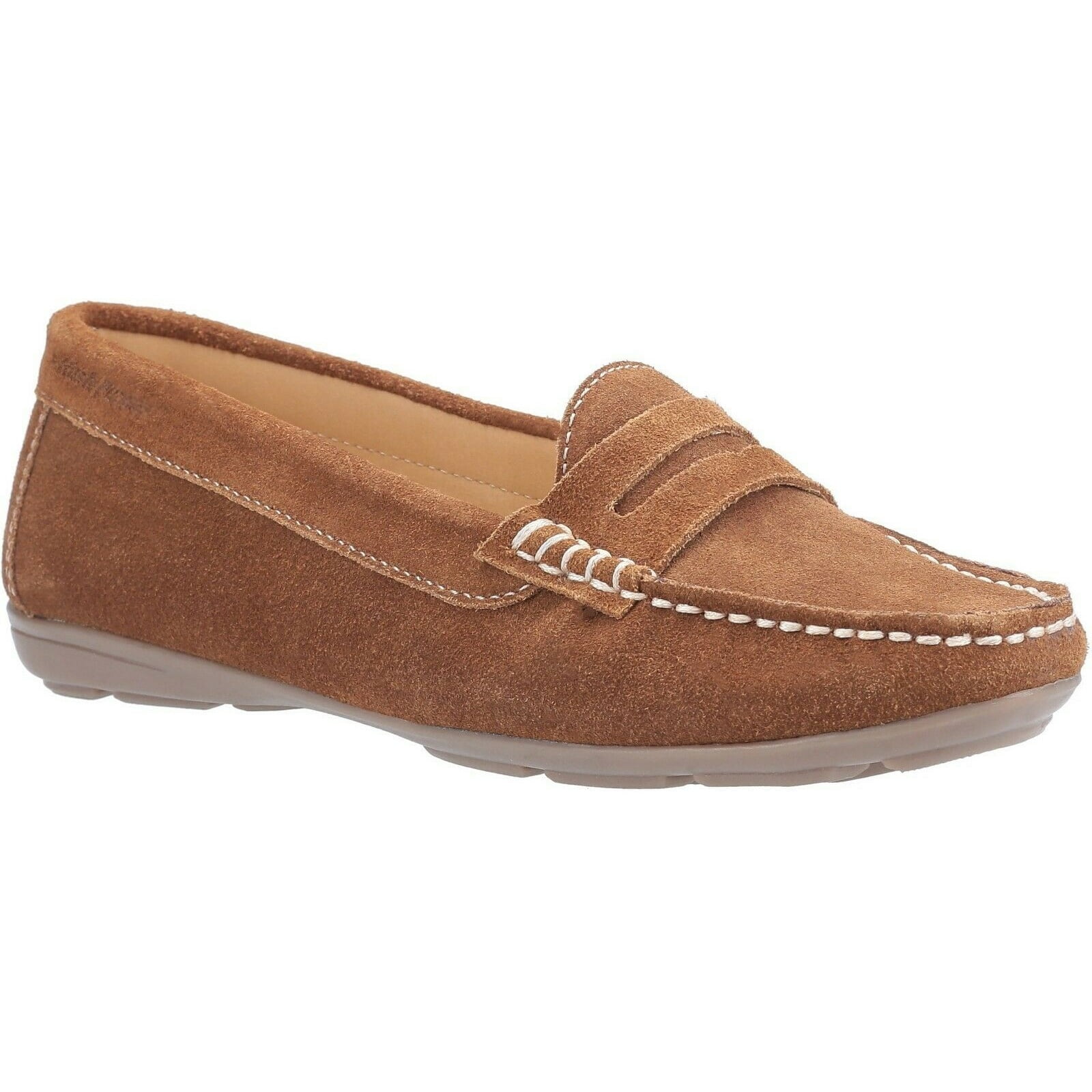 Hush Puppies Womens Margot Suede Leather Loafer Shoe Walmart Canada
