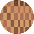 thumbnail image 1 of Ahgly Company Machine Washable Indoor Round Transitional Orange Area Rugs, 7' Round, 1 of 7