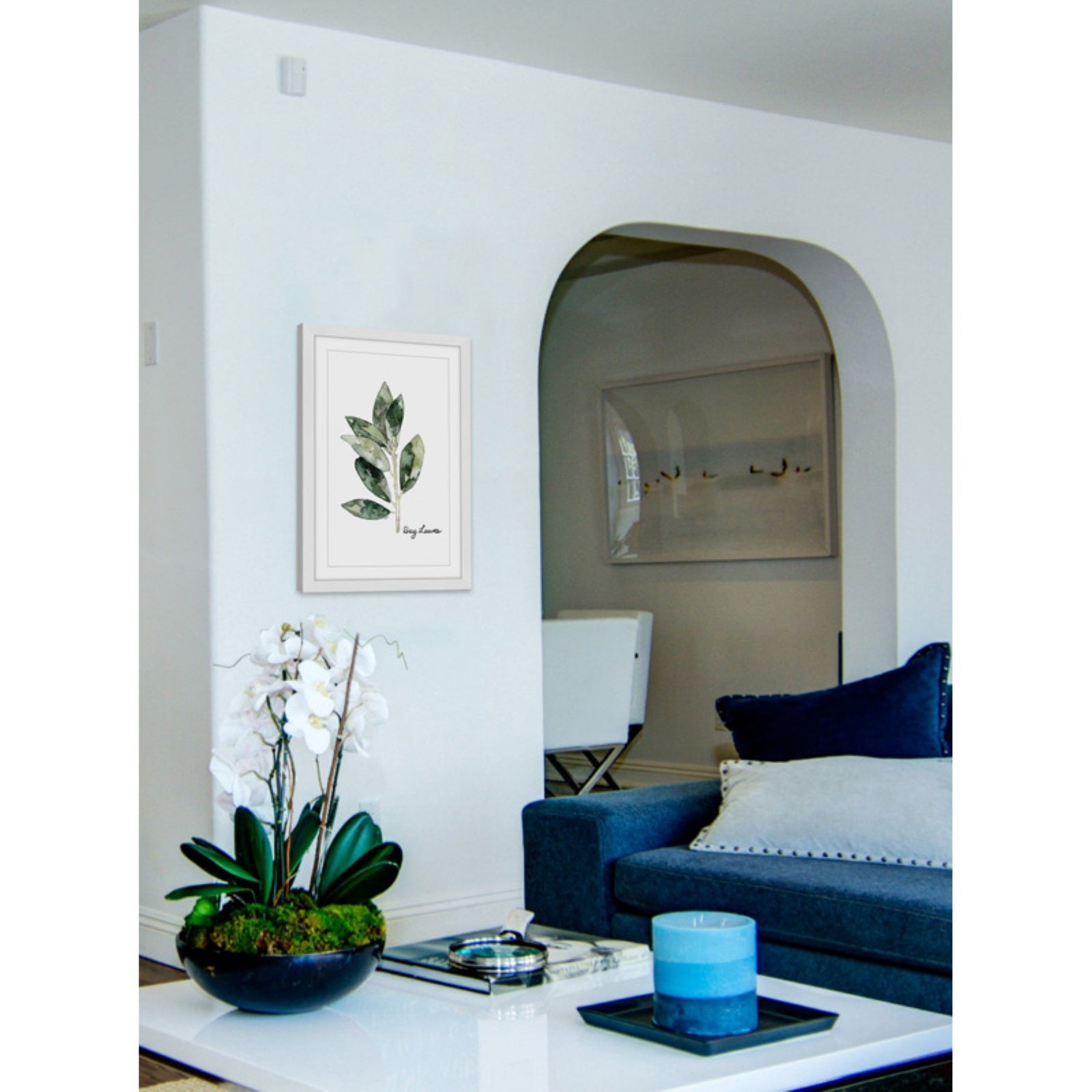 Marmont Hill "Herb Bay Leaves" by Rachel Byler Framed Painting Print