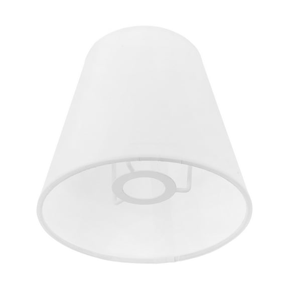 LOLIPPYY Versatile White Fabric Lamp Shade for Bedroom Living Room and Study Table Lamps