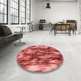 thumbnail image 4 of Ahgly Company Machine Washable Indoor Rectangle Transitional Red Area Rugs, 4' x 6', 4 of 7