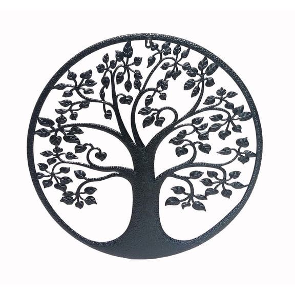 Metal Wall Hanging Decor Tree Pattern