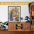 thumbnail image 2 of 5D DIY Diamond Painting Set "Lion in the Toilet, Animal" Round Diamond Art Crafts for Adults, Suitable for Wall Decoration, Bedroom and Home Decoration, 2 of 7