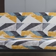 thumbnail image 5 of Topchances Sofa Geometric Polyester Pet-Friendly Slipcover, Yellow, 5 of 8