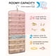 thumbnail image 3 of Organizador de joyas BAGSMART con soporte colgante para collares, color rosa, 3 of 7