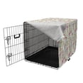 thumbnail image 3 of Spring Dog Crate Cover, Wild Flowers Pointy Petals Season Blossoming Leaves, Easy to Use Pet Kennel Cover Small Dogs Puppies Kittens, 7 Sizes, Multicolor, by Ambesonne, 3 of 6