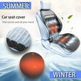 thumbnail image 2 of Patchwork Leather 3 in 1 Cooling and Heated Car Seat Covers,16 Fans Cooling Front Seat Covers for Car Fast Cooling,for All Kinds of Car and SUV Car Cushion,Winter car seat, 2 of 7