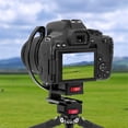 thumbnail image 2 of Aluminum Camera Lens Support Bracket Semi-Circular Ring Horizontal Vertical Quick Switch Mount Tripod Stabilizer, 2 of 7