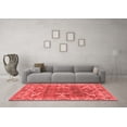 thumbnail image 3 of Ahgly Company Indoor Rectangle Oriental Red Industrial Area Rugs, 7' x 10', 3 of 4