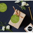 thumbnail image 5 of Inkdotpot Pack Of 100 Real Silver Foil Paper Tags Thank You For Celebrating With Me Birthday Favor Hang Tags, 5 of 6