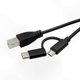 thumbnail image 4 of Smartphone to Printer Data Cable Micro USB Type C USB-B Adapter Connection Solution for OTG Devices, 4 of 5