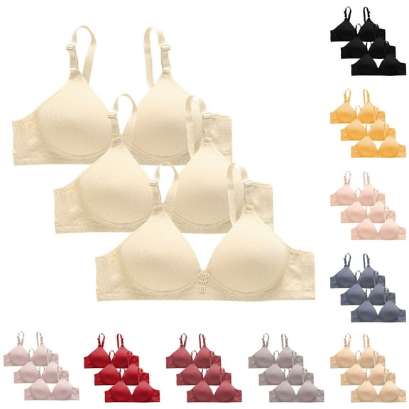 Rvasteizo Women's Wireless Bralette Spaghetti Strap Breathable Push Up Thin Everyday Bras,XL