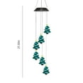 thumbnail image 3 of Beautynvta Solar Christmas Wind Chimes Light, Colorful Tree Hanging Lights, Solar Powered Lights Waterproof LED Wind Chimes for Outdoor Garden Balcony Decor, 27.6 Inch, 3 of 8