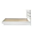 thumbnail image 4 of New Classic Furniture Paradox Solid Wood Queen Bed in White Gloss Laminate, 4 of 7
