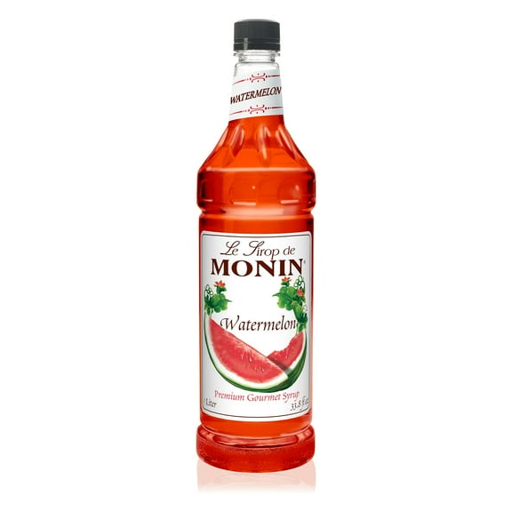 Monin - Watermelon Flavor Syrup Plastic Bottle (1 Liter)?