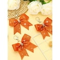 thumbnail image 4 of Lsupdaol Cheer Bow Keychain Cheer Keychain with Rhinestones Cheerleader Keyrings for Teen Cheerleading Sports Accessory, 4 of 12
