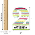 thumbnail image 6 of Big Dot of Happiness Taco Twosday - Shaped Fill-in Invitations - Fiesta Second Birthday Party Invitation Cards with Envelopes - Set of 12, 6 of 7