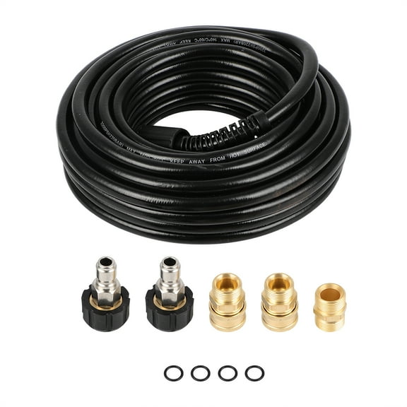 ECCPP 50FT 3200PSI Replacement Power Pressure Washer Hose 3/8 Inch M22-14mm