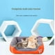thumbnail image 2 of Pet S-3XL 10 Colors Paw Sofa Dog Beds Waterproof Bottom Soft Fleece Warm Cat Bed House Petshop cama perro ShopWise Round, 2 of 16