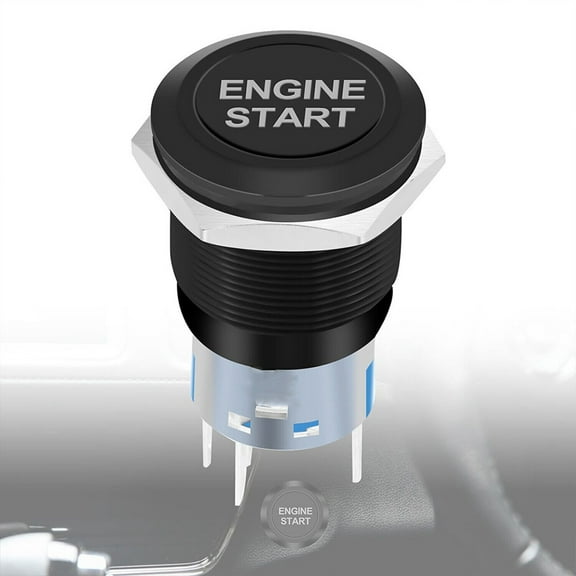 WEISIPU Car Engine Start Push Button Ignition Starter Waterproof Start Stop Switch 12V