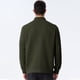 thumbnail image 4 of pstuiky camisas de manga larga para hombre, Blusa/camisa de moda para hombre, de color liso, con cuello alto, cremallera y botones. Tops de hombre s, 4 of 8