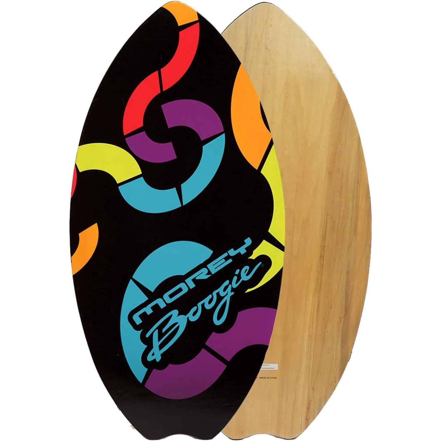 HYYYYH 37.5" Wood Skimboards Wooden Skim Board with Grip Pad for Kids