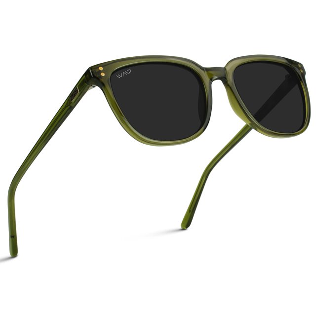 Anteojos de Sol WearMe Pro Polarizados Clásicos Retro Cuadrados Unisex