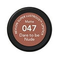 Revlon Super Lustrous Lipstick, Dare To Be Nude, Matte Finish - Walmart