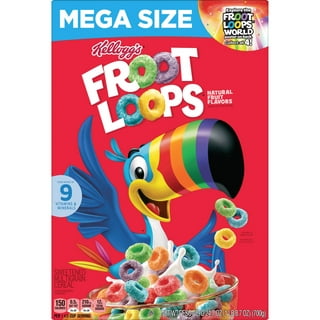 Kellogg's Froot Loops Original Chewy Cereal Bars, Ready-to-Eat, 12.6 oz, 18  Count