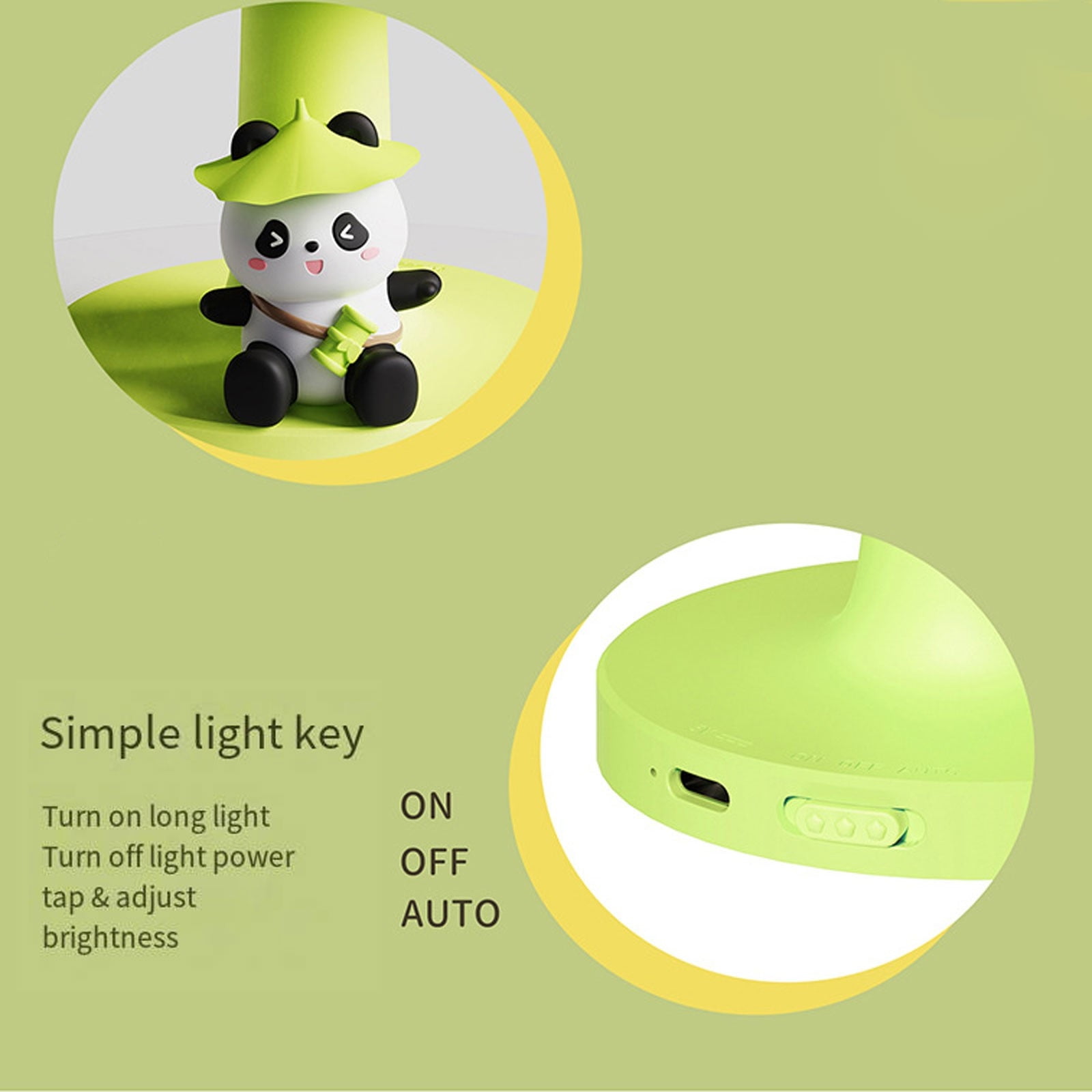 Stijggn Tod-dler Night Light Christmas Gifts for Women Mushroom Night Light Touch Night Light Toys for G*irls, Tod-dler, Ba*by, Rechargeable Nightlight for K-ids Room