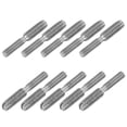 thumbnail image 1 of Uxcell 10 Pcs Tête Fendue M4x15 à M5x15 Vis à Double Extrémité, 30mm L, 1 of 7