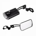 thumbnail image 3 of 360 °   Flexible Rotate Rear View Cycling Aluminium Alloy Bicycle Mirror Handlebar MTB Bike Rearview Motorcycle Looking Glass, 3 of 9