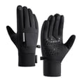 thumbnail image 2 of Guantes de invierno para hombre, guantes de esquí para nieve, con pantalla táctil, cómodos guantes impermeables para ciclismo al aire libre , M 10cmx23cm Yinane Guantes de invierno, 2 of 8