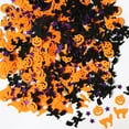 thumbnail image 4 of Confeti de calabaza de Halloween, bruja, telaraña, murciélago, decoración de fiesta en casa, suministros de álbum de recortes DIY, decoraciones de Halloween, 15g, 4 of 4
