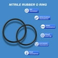 thumbnail image 5 of XBVV 32 Size 1440 Pcs Rubber O Rings Assortment Kit with Pick and Hook, 5 of 7