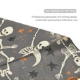 thumbnail image 3 of Yayeee Garden Flag 12" x 18" Double Sided Outdoor Yard Lawn Holiday Decorations, Gray Halloween Skeleton, 3 of 6
