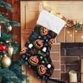 thumbnail image 5 of Coolnut Christmas Stocking Personalized Halloween Large Candy Stocking Hanging Gift Xmas Stockings Decoration 1 PC for Family Holiday Party Ornaments Decor Fireplace, 5 of 7